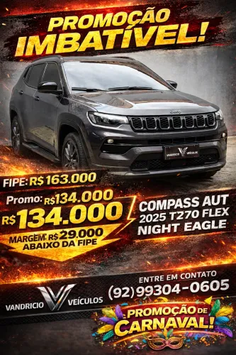 Jeep Compass LON Nig. Eagle 2.0 4X2 Flex Aut. 2025