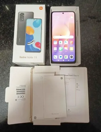 Redmi Note 11 4gb 128gb caixa nota manuais completo