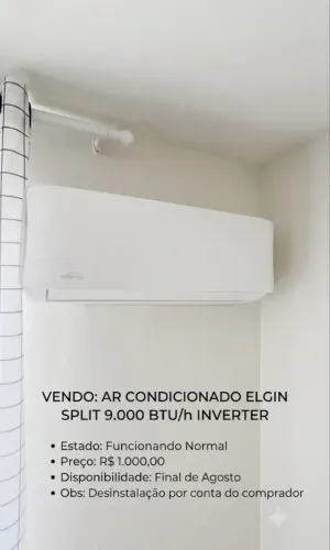 Split 9.000btus Inverter