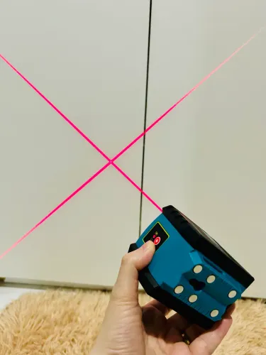 Nível a Laser 2 Linhas vermelhas Mileseey Novo!