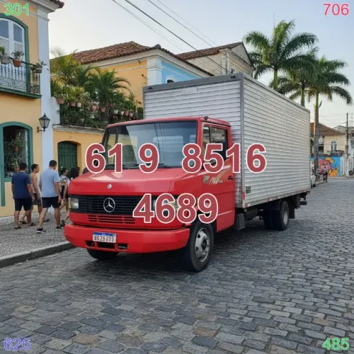 frete em caminhão bau agora disponível para mudanças na área do Plano Piloto