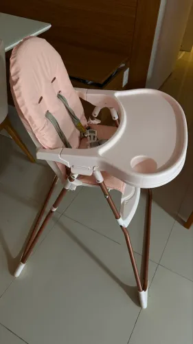 Cadeira de alimentação Rosa - Burigoto