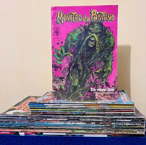 Monstro do pântano editora abril completa 1 ao 19 ano 1990 e 1991