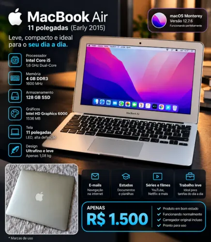 MacBook Air 11" (Early 2015)