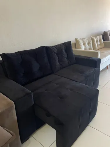 Sofá retrátil black R$1.299,00