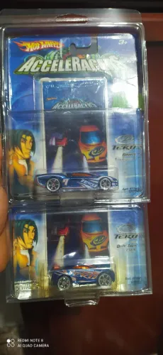 Hot Wheels AcceleRacers Reverb + Drift Tech 2005 Originais Lacrados