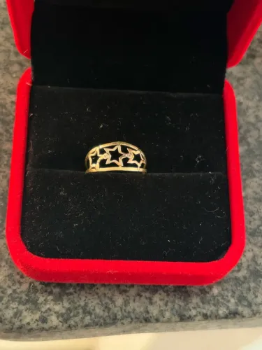 Anel ouro 18k e bracelete ouro 18k