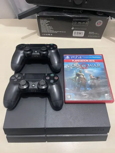 Ps4 Fat - Preto Fosco - 500gb