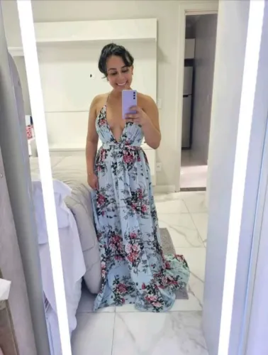 Vestido longo P/PP