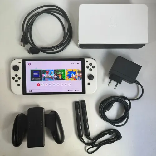Nintendo Switch Oled Desbloqueado 128gb
