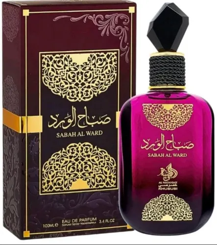 Perfume Sabah Al Ward 100Ml Feminino Original Lataffa Novo
