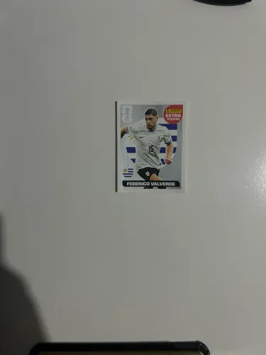Extra sticker Frederico valverde prata
