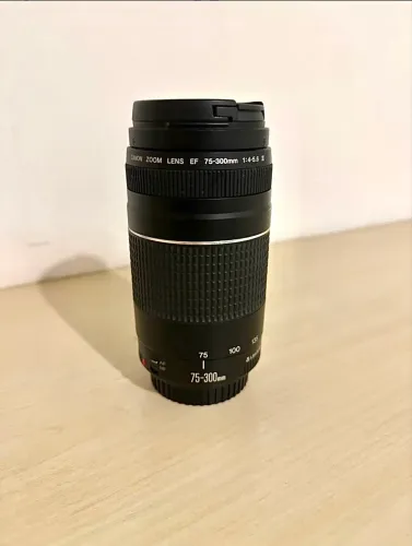 Lente Cânon 75 300mm
