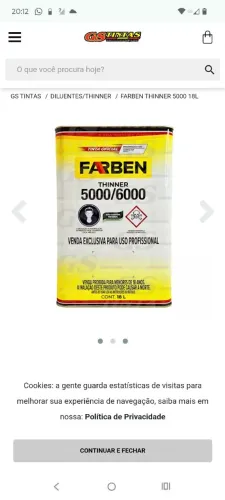 Materiais para pintura 