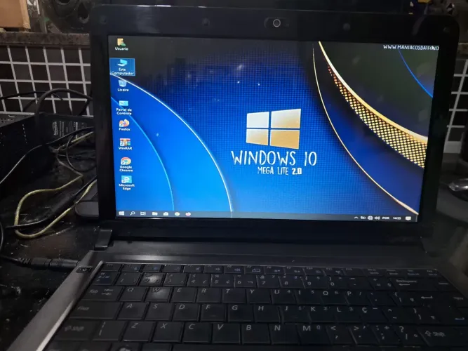 Notebook sim. Positivo.  HD 160 gb .3 gigas memória 