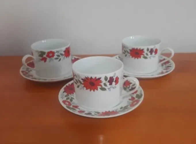 Xícaras Porcelana Real - São Paulo