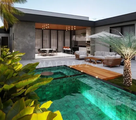Casa em condomínio à venda com 3 suítes, Residencial Ilha De Bali Limeira/SP.