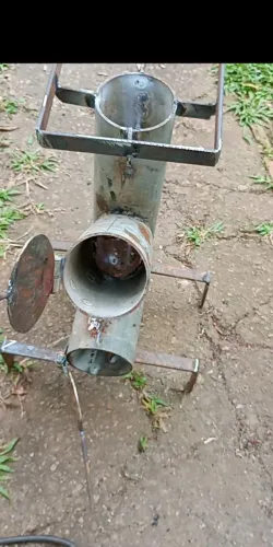Fogareiro a lenha ótimo pra economizar no gás 