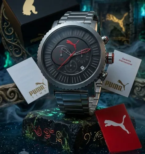 MARAVILHOSO Relógio ORIGINAL da marca Puma: Estilo, Imponência e elegância