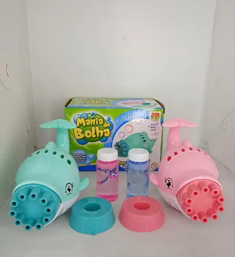 Lançador de Bolhas de Sabão