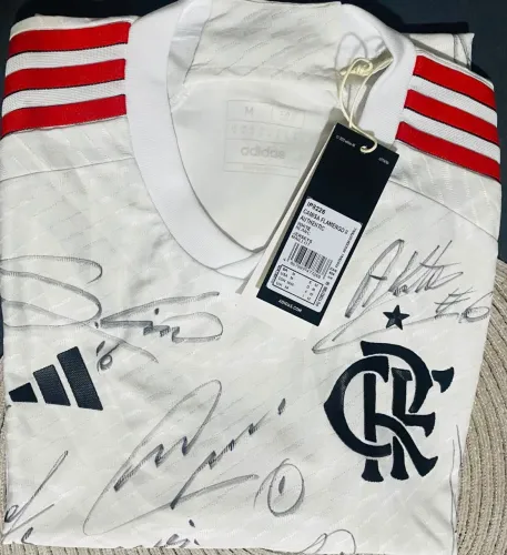 Camisa Flamengo authentic 2024/25 Autografada