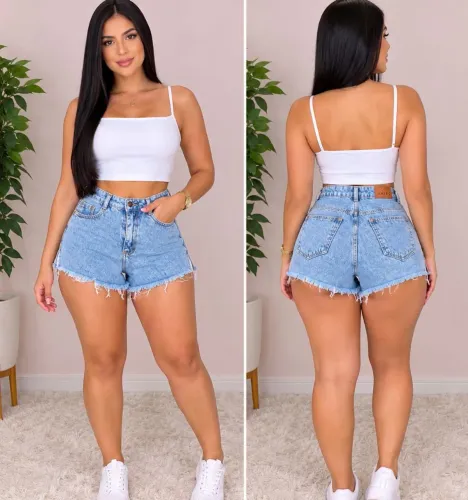 Short jeans feminino tm 36 