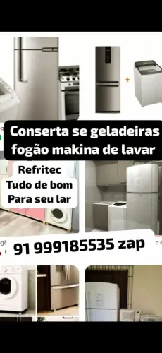 Conserta se geladeiras fogão makina de lavar