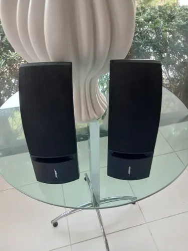 Par Caixas Acústicas Bose 161 - Factory Renewed - Preta - Bookshelf / Surround / Parede