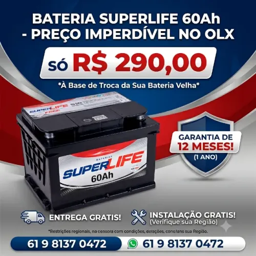 bateria 60 amperes 