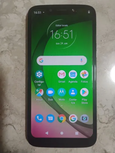 Celular Motorola Moto G7 Play 32Gb com Carregador 
