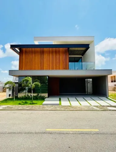 Cond. Sunset Boulevard, casa duplex com quatro suítes - 322 m2 - R$2.500.000,00 - 84 9.914