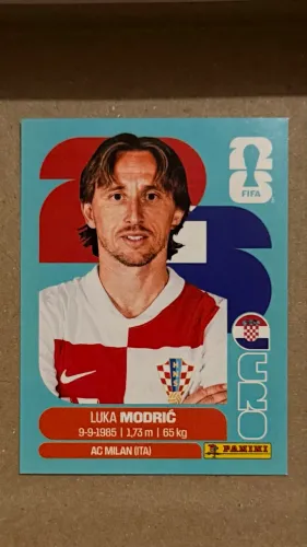 Figurinha Panini - Luka Modric - Copa do Mundo 2026