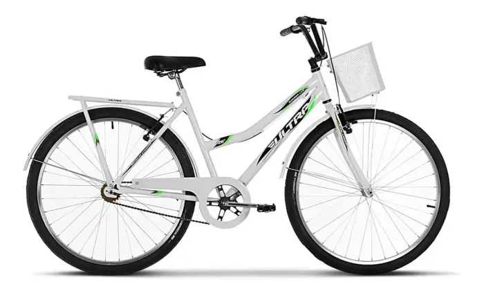 Bicicleta Bikes Summer Aro 26, Branco<br>