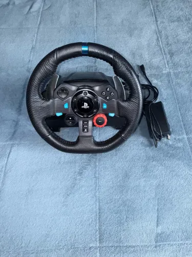 Volante Logitech G29 + Câmbio + Pedais | PS5, PS4 e PC - Completo (usado)