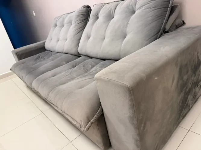 Sofá Higienizado 4 lugares 2,45m