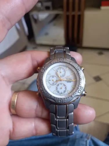 Citizen eco drive titanium baixou!!!