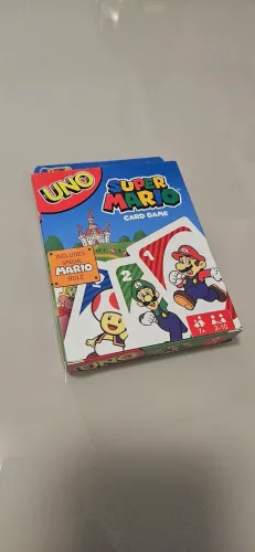 Jogo Uno Super Mario Bros (novo lacrado)