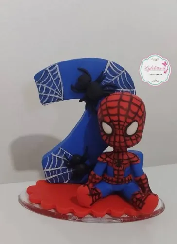 Vela em biscuit