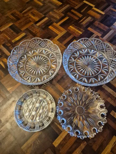 Fruteiras de cristal