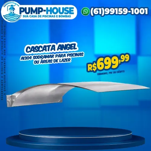 Cascata Angel Ai304 Sodramar Para Piscinas ou Áreas de Lazer