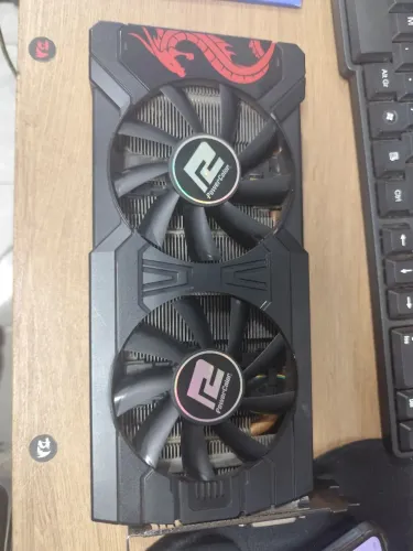Placa de Vídeo RX 570 4Gb PowerColor