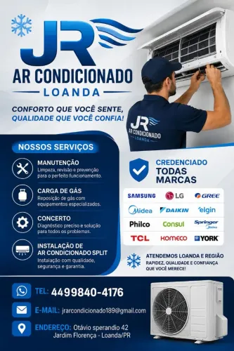 Instalação de ar condicionado