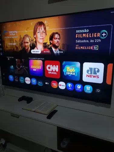 TV 55 SAMSUNG QLED 4K - IMPECÁVEL 