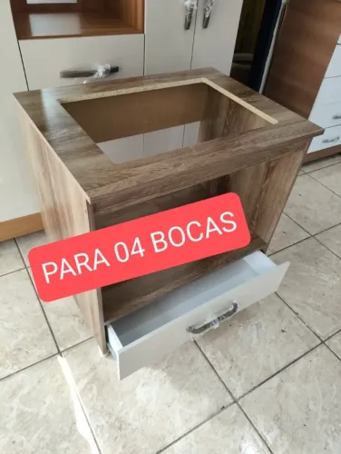 BALCÃO DE 04 BOCAS, NOVO, SOMENTE BALCÃO