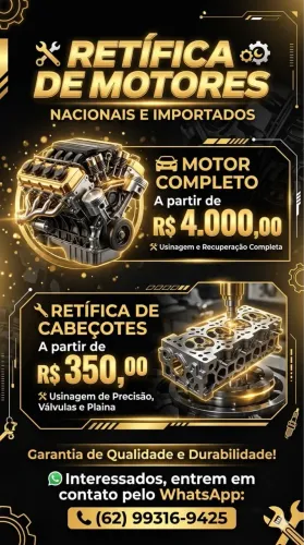 Retifica de cabeçotes e motores 