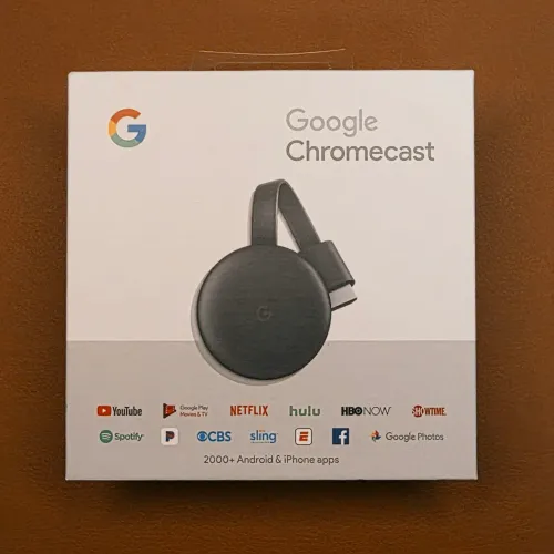 Google Chromecast 3a geração usado em ótimo estado