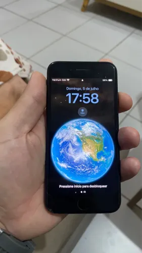iPhone SE 2020 - 64GB Preto - 350,00