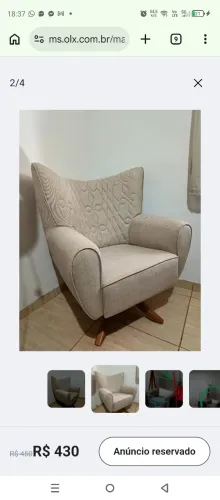 Poltrona giratória