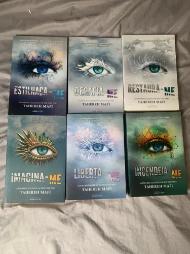 Kit Estilhaça-me box de 6 volumes 