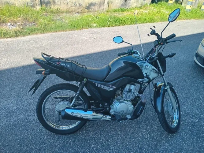 Honda Fan 125c 2014 partida elétrica 